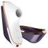 Satisfyer Traveler - φορητό διεγερτικό κλειτορίδας (μαύρο-λευκό)