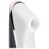 Satisfyer Traveler - φορητό διεγερτικό κλειτορίδας (μαύρο-λευκό)