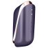 Satisfyer Traveler - φορητό διεγερτικό κλειτορίδας (μαύρο-λευκό)