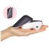Satisfyer Traveler - φορητό διεγερτικό κλειτορίδας (μαύρο-λευκό)