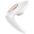 Satisfyer Pro 4 Couples - Επαναφορτιζόμενος δονητής ζευγαριών αέρος (λευκός)