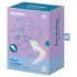 Satisfyer Pro 4 Couples - Επαναφορτιζόμενος δονητής ζευγαριών αέρος (λευκός)
