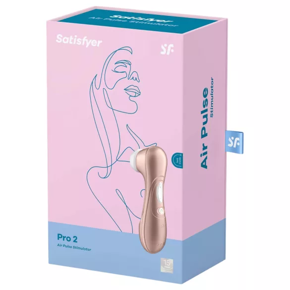 Satisfyer Pro 2 Gen2 - διεγέρτης κλειτορίδας με μπαταρία - καφέ