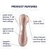 Satisfyer Pro 2 Gen2 - Επαναφορτιζόμενος Κλειτοριδικός Δονητής (Καφέ)