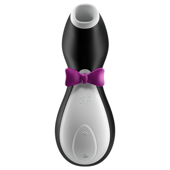 Satisfyer Penguin - δονητής κλειτορίδας επαναφορτιζόμενος αδιάβροχος μαύρο-λευκό