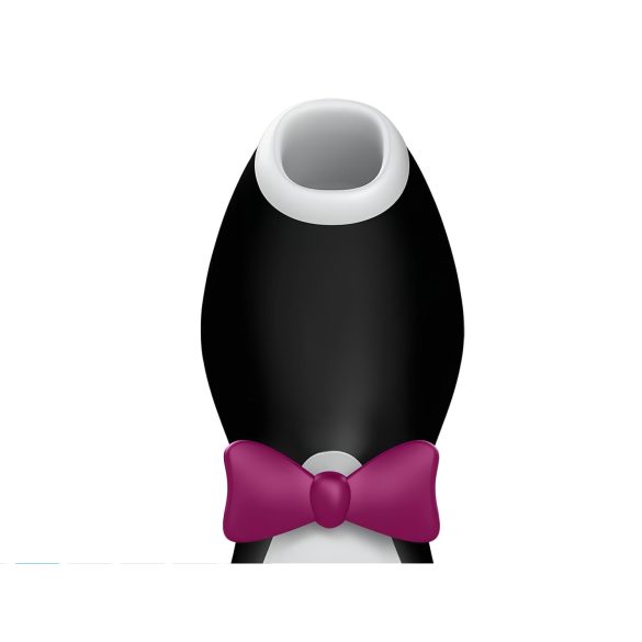 Satisfyer Penguin - δονητής κλειτορίδας επαναφορτιζόμενος αδιάβροχος μαύρο-λευκό