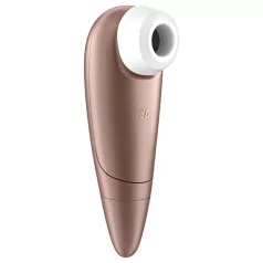   Satisfyer 1 Number One - διεγέρτης κλειτορίδας με παλμούς αέρα - καφέ