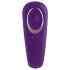 Satisfyer Double Classic - αδιάβροχος, επαναφορτιζόμενος δονητής για ζευγάρια (μωβ)