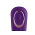Satisfyer Double Classic - αδιάβροχος, επαναφορτιζόμενος δονητής για ζευγάρια (μωβ)