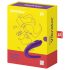 Satisfyer Double Classic - αδιάβροχος, επαναφορτιζόμενος δονητής για ζευγάρια (μωβ)