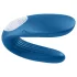 Satisfyer Double Whale - δονητής ζευγαριού 2 μοτέρ - μπλε