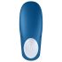 Satisfyer Διπλό Φάλαινα - Ζευγάρια Δονητής με 2 Μοτέρ (Μπλε)