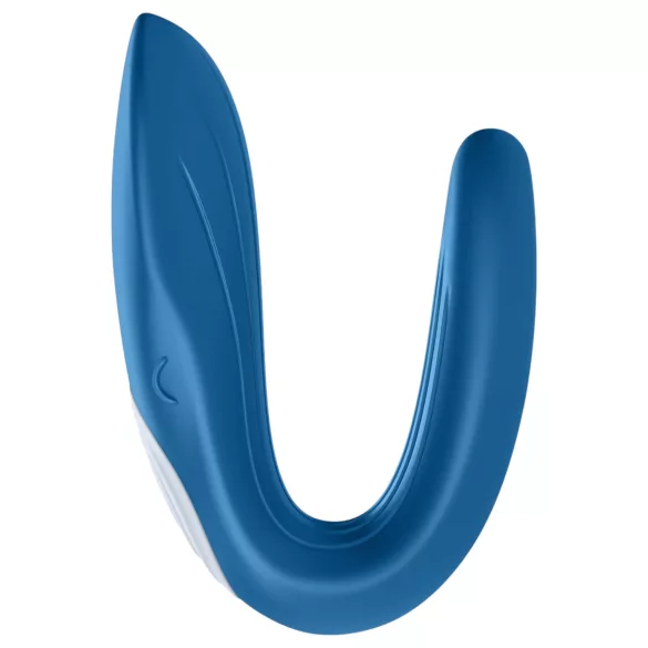 Satisfyer Double Whale - δονητής ζευγαριού 2 μοτέρ - μπλε