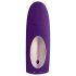 Satisfyer Double Plus Remote - Επαναφορτιζόμενος Δονητής Ζευγαριών (Μωβ)