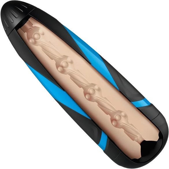 Satisfyer Men One - ανδρικό masturbator με αναρρόφηση - μπλε/μαύρο