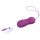 FEELZTOYS Foxy - αδιάβροχο δονητικό αυγό (μωβ)