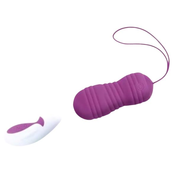 FEELZTOYS Foxy - αδιάβροχο δονητικό αυγό (μωβ)
