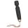 Bodywand Luxe: μικροσκοπικός επαναφορτιζόμενος δονητής (μαύρος)