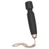 Bodywand Luxe: μικροσκοπικός επαναφορτιζόμενος δονητής (μαύρος)