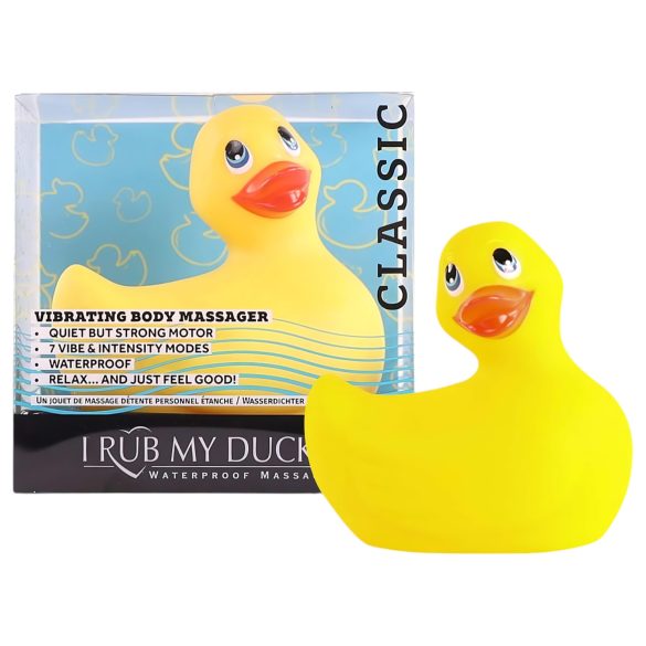 My Duckie 2.0 - αδιάβροχος δονητής πάπια (κίτρινο)