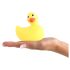 My Duckie 2.0 - αδιάβροχος δονητής πάπια (κίτρινο)