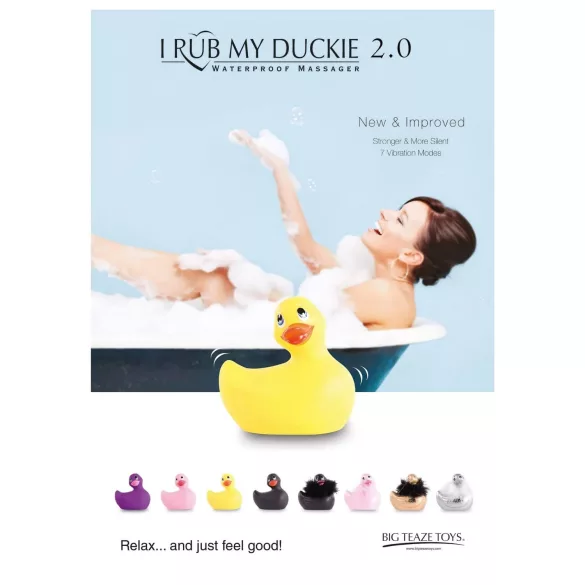 My Duckie 2.0 - δονητής κλειτορίδας αδιάβροχος - ροζ