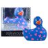 My Duckie Romance 2.0 - αδιάβροχο δονητάκι κλειτορίδας (μπλε-ροζ)