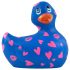 My Duckie Romance 2.0 - αδιάβροχο δονητάκι κλειτορίδας (μπλε-ροζ)