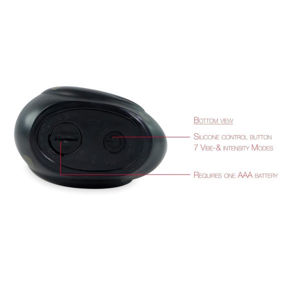 My Duckie Romance 2.0 - δονητής κλειτορίδας - αδιάβροχος - μαύρο/χρυσό