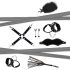 RS Soiree Kinky Me Softly - BDSM Σετ Δεσίματος - Μαύρο (7 κομμάτια)