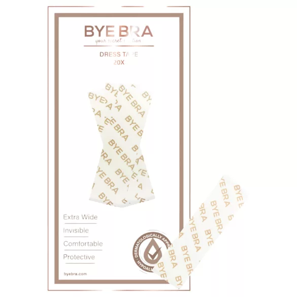 Bye Bra - διπλής όψης αυτοκόλλητη ταινία ρούχων - 20 τεμάχια