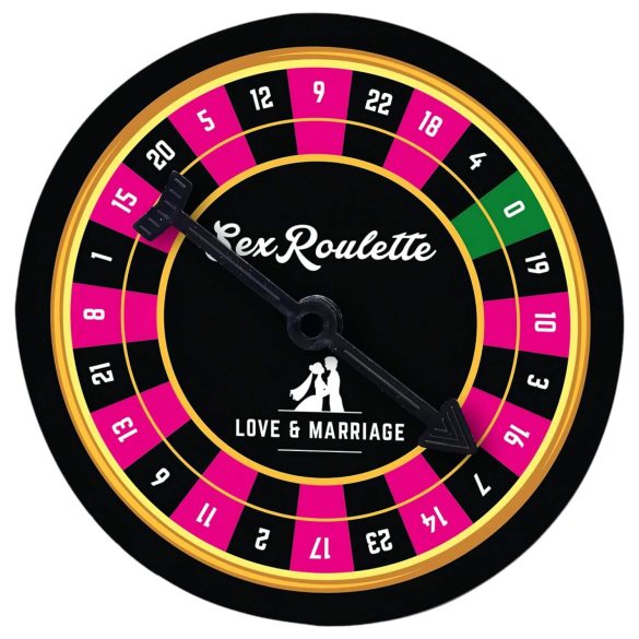Sex Roulette Love & Married - ερωτικό επιτραπέζιο για ζευγάρια - 10 γλώσσες