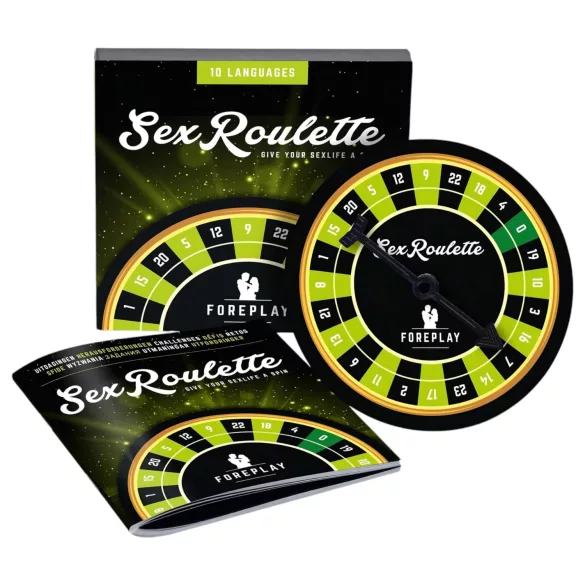 tease & please - Sex Roulette Foreplay - Επιτραπέζιο Παιχνίδι Ρουλέτας για Ζευγάρια