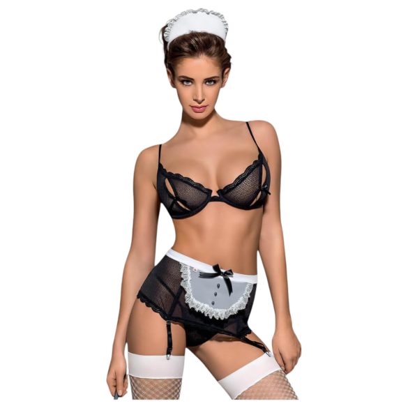 Obsessive Maidme - Σετ Υπηρέτριας (6 τεμαχίων) - L/XL