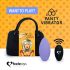 FEELZTOYS Panty - επαναφορτιζόμενος ριπτός δονητής κλειτορίδας (μωβ)