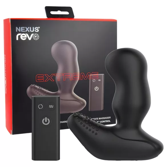 Nexus Revo Extreme - ραδιοσυχνότητα, περιστροφικός προστάτης δονητής (μαύρο)
