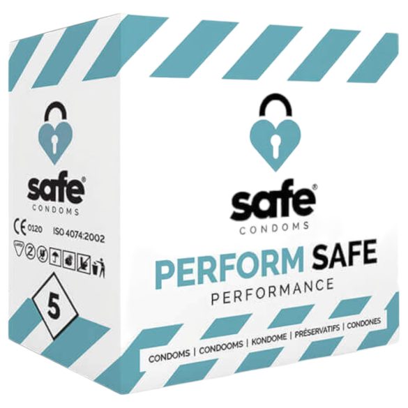SAFE Perform Safe - Μεγάλα Προφυλακτικά (5 τεμάχια)