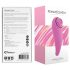 FeelzToys Femmegasm - επαναφορτιζόμενος 2 σε 1 δονητής κλειτορίδας (ροζ)