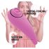 FeelzToys Femmegasm - επαναφορτιζόμενος 2 σε 1 δονητής κλειτορίδας (ροζ)