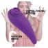FEELZTOYS Femmegasm - Επαναφορτιζόμενο 2 σε 1 δονητής κλειτορίδας (μωβ)