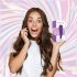 FEELZTOYS Femmegasm - Επαναφορτιζόμενο 2 σε 1 δονητής κλειτορίδας (μωβ)