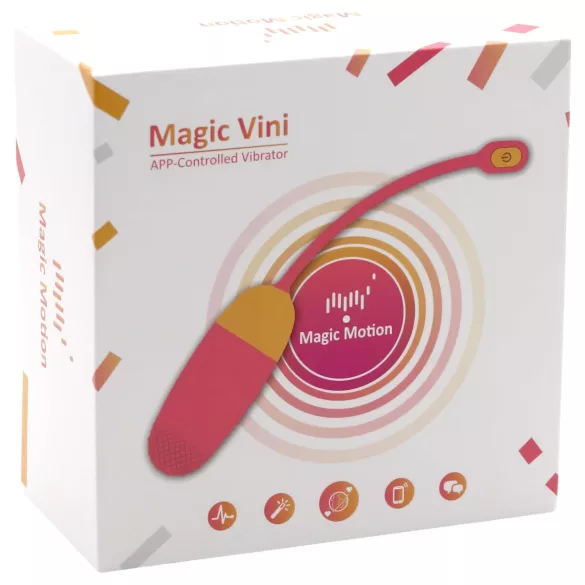 Magic Motion Vini - έξυπνο δονούμενο αυγό με μπαταρία - πορτοκαλί