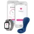 OHMIBOD Bluemotion Nex 3 - έξυπνο δαχτυλίδι δόνησης πέους (μπλε)