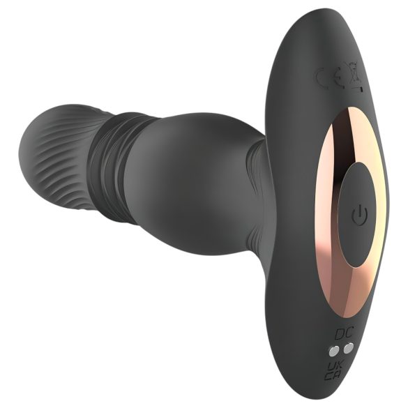 Aixiasia Roy - δονητής πρωκτού με παλμούς και τηλεχειριστήριο