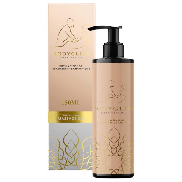 Bodygliss - Λάδι Μασάζ & Λιπαντικό, Φράουλα (150ml)