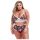 Baci Plus Size - ανθισμένη δαντέλα σετ σουτιέν