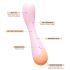 Vush Peachy G-Spot - επαναφορτιζόμενος δονητής G-Spot (ροζ)
