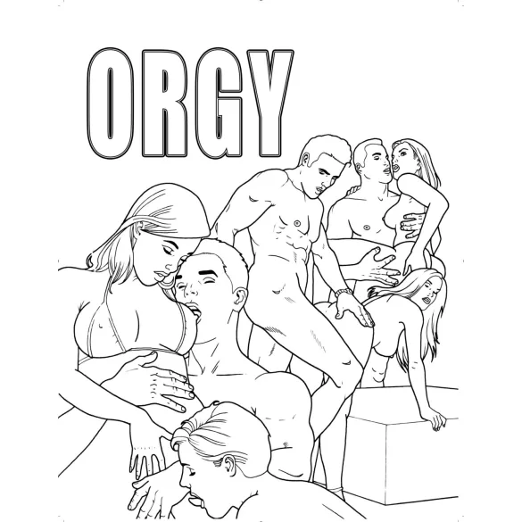 WoodRocket - σεξουαλικό βιβλίο ζωγραφικής ενηλίκων - τολμηρά σχέδια