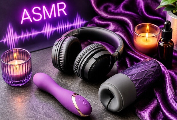 ASMR σεξ: Πώς να χρησιμοποιήσεις ήχο, άγγιγμα και σεξουαλικά βοηθήματα;
