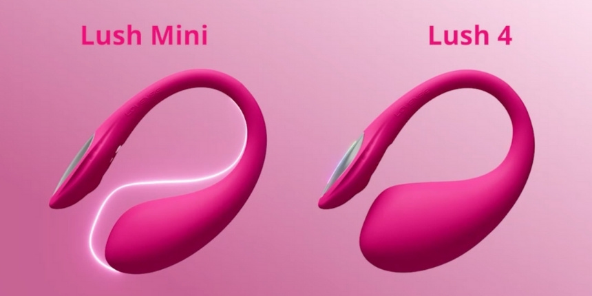 Lovense Lush Mini & 4 Smart Vibrating Egg vibrator | Desirel Sex Shop